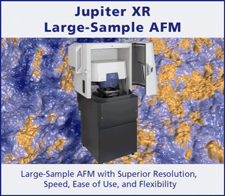 Atomic force microscopy: Jupiter XR AFM