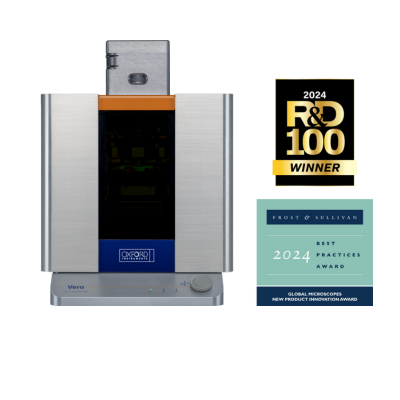 The Vero Interferometric AFM is now the recipient of several prestigious awards! R&D Magazine awarded Vero the 2024 R&D 100 Award and the 2024 Market Disruptor Special Recognition Bronze Award. Vero has also won the 2024 Frost & Sullivan Best Practices Award.