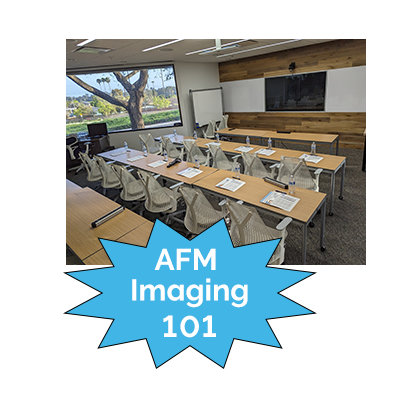 Registration is now open for the Introdution to Atomic Force Microscopy Course. Join us September 17–18 in Santa Barbara, California for a crash course on the fundamentals of AFM imaging. Register today to hold your spot!