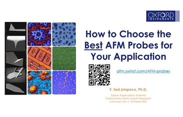 How to Choose the Best Atomic Force Microscopy Probes for Your Application